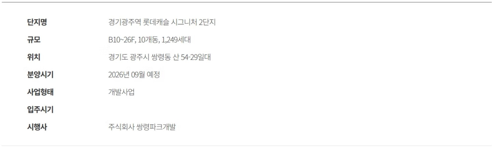 사업개요